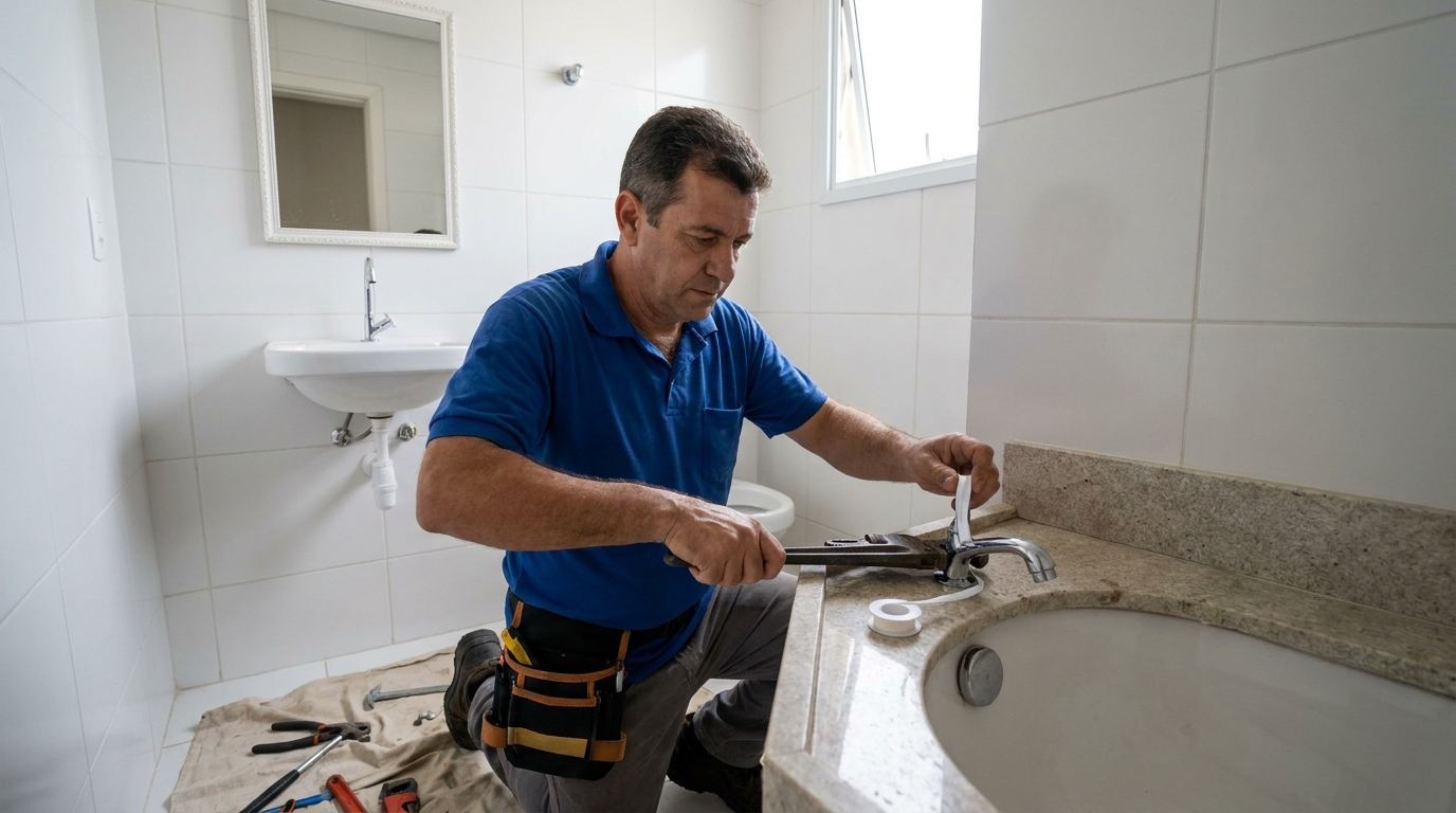 Instalação de torneira de cozinha em São Luís‑MA